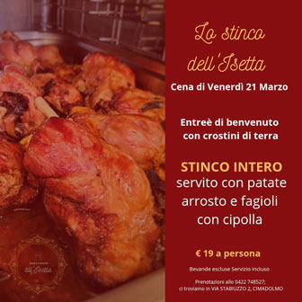 cimadolmo antica trattoria all'isetta